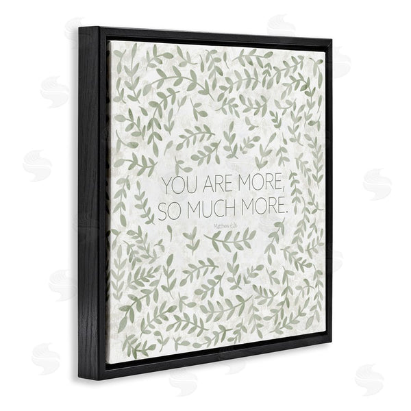 Stupell Industries SD Graphics Studio | Curved Ivy Sprigs Proverb Wall Art