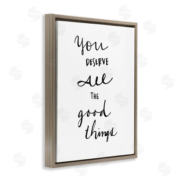 Stupell Industries Sd Graphics Studio | Deserve Good Things