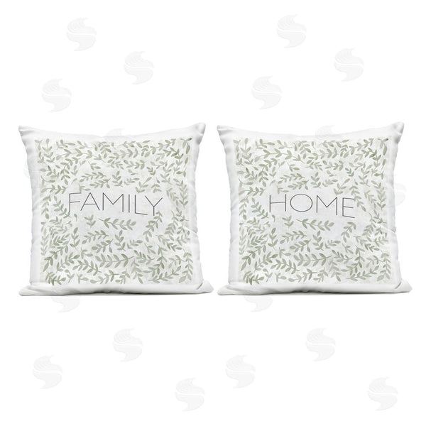 Stupell Industries SD Graphics Studio | Faith & Family Botanical Proverbs Throw Pillow