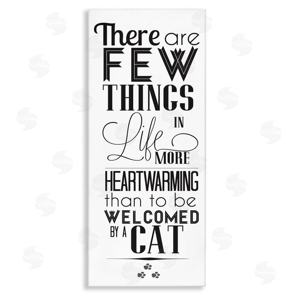stupell industries SD Graphics Studio | Few Things Like Cat Welcoming Pet Positivity Phrase Wall Art