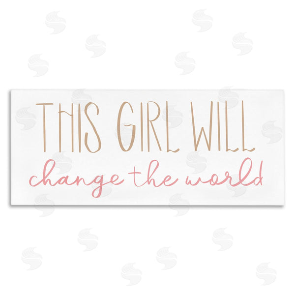 stupell industries Sd Graphics Studio | Girl Power Motivational Phrase Wall Art