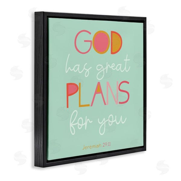 Stupell Industries SD Graphics Studio | Green God's Plans For You Wall Art
