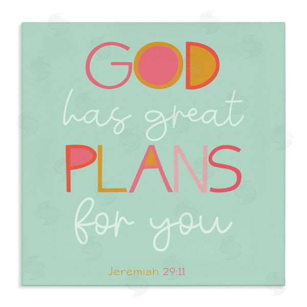 stupell industries SD Graphics Studio | Green God's Plans For You Wall Art