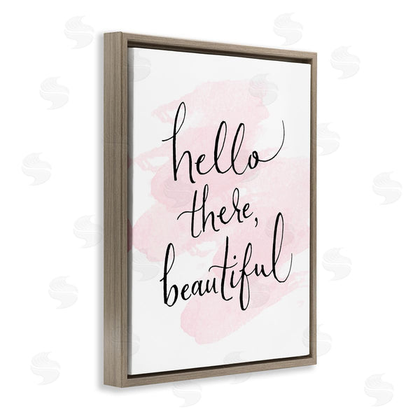 Stupell Industries Sd Graphics Studio | Hello There Beautiful Wall Art