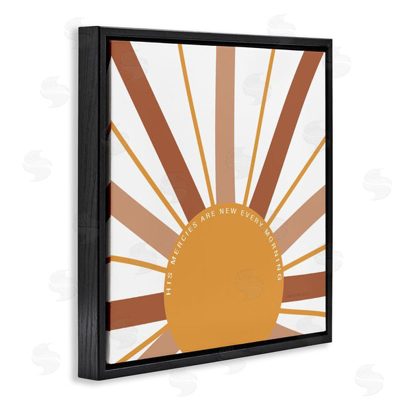 Stupell Industries SD Graphics Studio | His Mercies Every Morning Wall Art