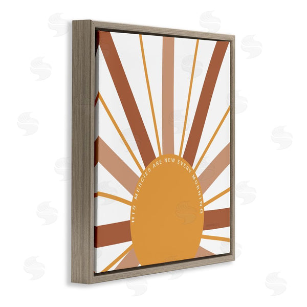 Stupell Industries SD Graphics Studio | His Mercies Every Morning Wall Art