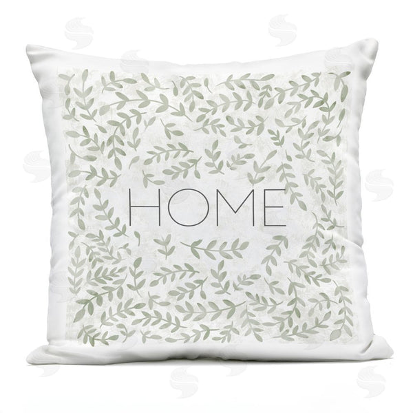 Stupell Industries SD Graphics Studio | Home With Ivy Sprigs Throw Pillow