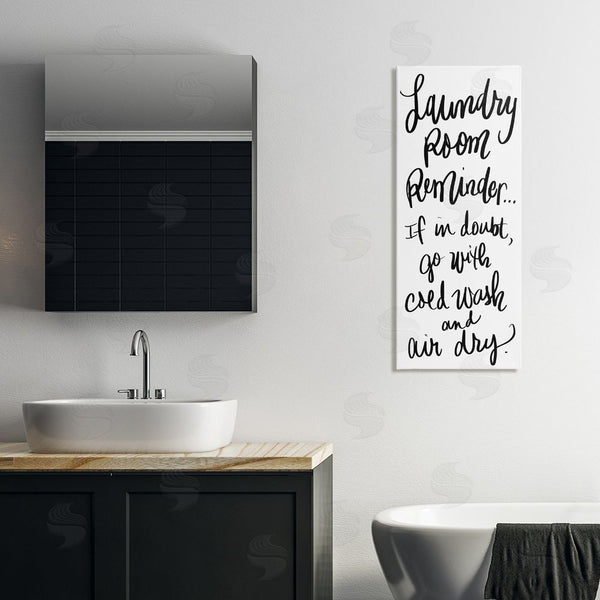 Stupell Industries SD Graphics Studio | If In Doubt Laundry Tip Wall Art