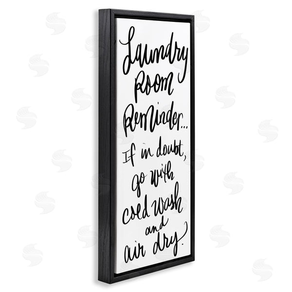 Stupell Industries SD Graphics Studio | If In Doubt Laundry Tip Wall Art