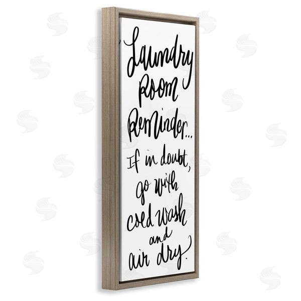 Stupell Industries SD Graphics Studio | If In Doubt Laundry Tip Wall Art