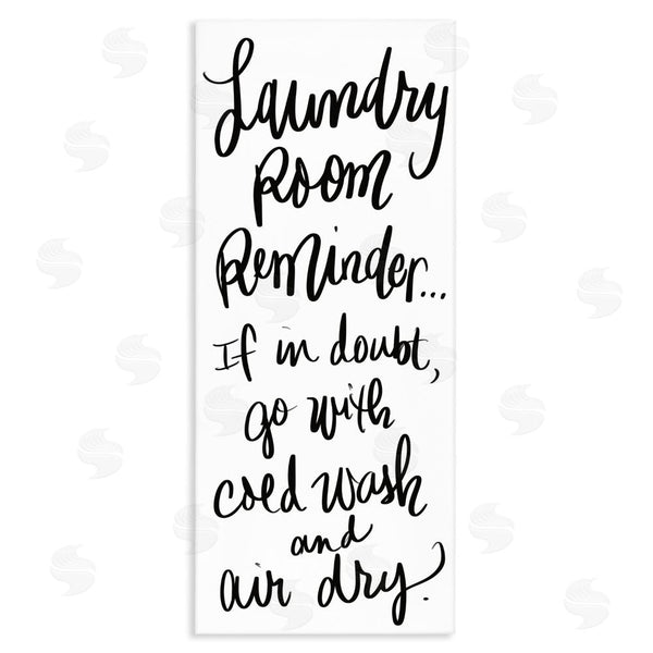 stupell industries SD Graphics Studio | If In Doubt Laundry Tip Wall Art