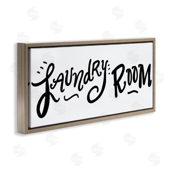 Stupell Industries SD Graphics Studio | Laundry Room Fun Typography Wall Art