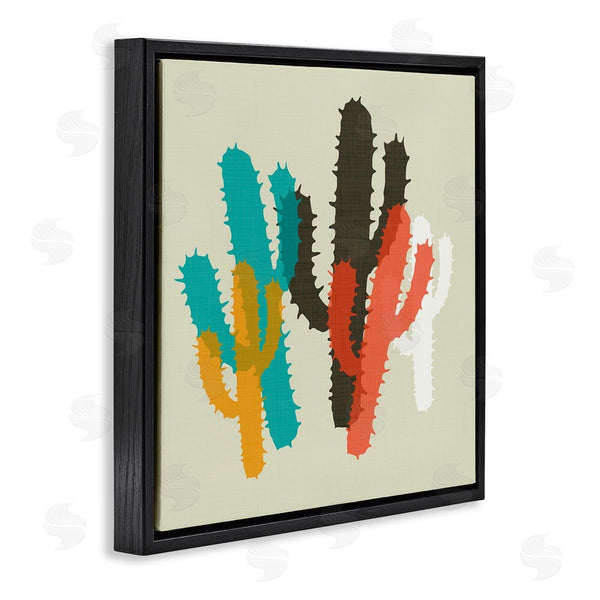 Stupell Industries Sd Graphics Studio | Layered Bold Cacti