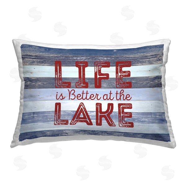 stupell industries SD Graphics Studio | Life At Lake Striped