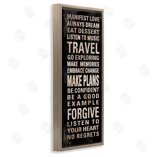 Stupell Industries Sd Graphics Studio | Manifest Love Phrases Wall Art