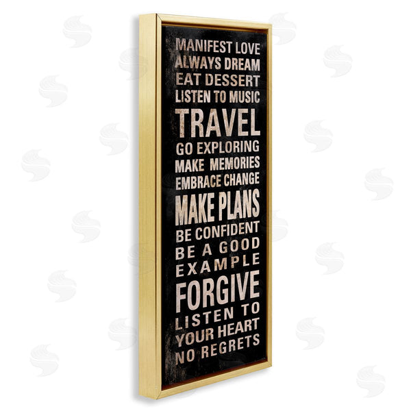 Stupell Industries Sd Graphics Studio | Manifest Love Phrases Wall Art
