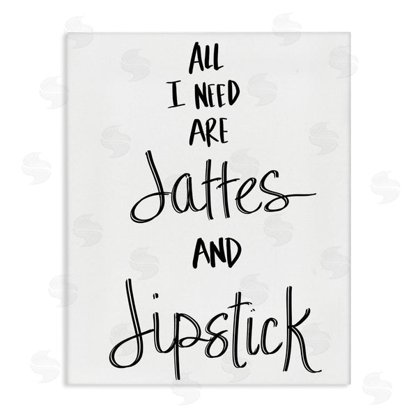 stupell industries Sd Graphics Studio | Need Lattes and Lipstick
