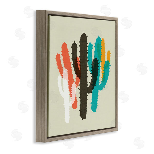 Stupell Industries Sd Graphics Studio | Overlapping Cactus Pattern