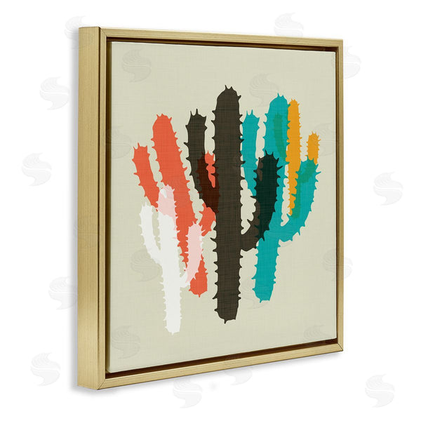 Stupell Industries Sd Graphics Studio | Overlapping Cactus Pattern