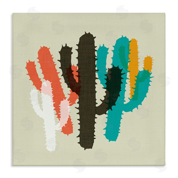 stupell industries Sd Graphics Studio | Overlapping Cactus Pattern