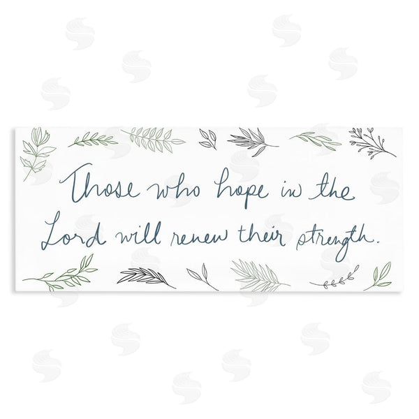 stupell industries SD Graphics Studio | Renew Their Strength Wall Art