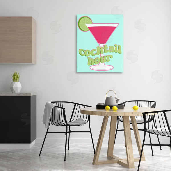 Stupell Industries SD Graphics Studio | Retro Cocktail Hour Wall Art