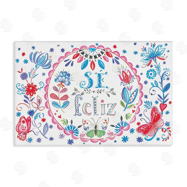stupell industries SD Graphics Studio | Se Felices Mariposas Florales Wall Art