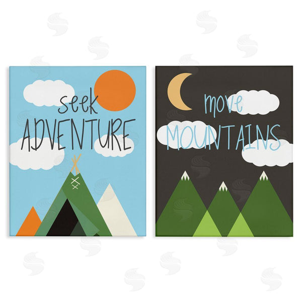 stupell industries SD Graphics Studio | Seek Adventure Move Mountains Wall Art