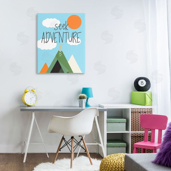 Stupell Industries SD Graphics Studio | Seek Adventure With Tent Wall Art