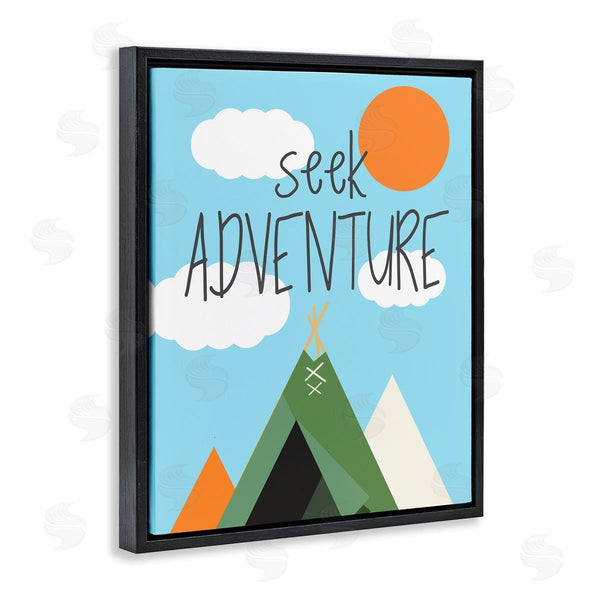 Stupell Industries SD Graphics Studio | Seek Adventure With Tent Wall Art