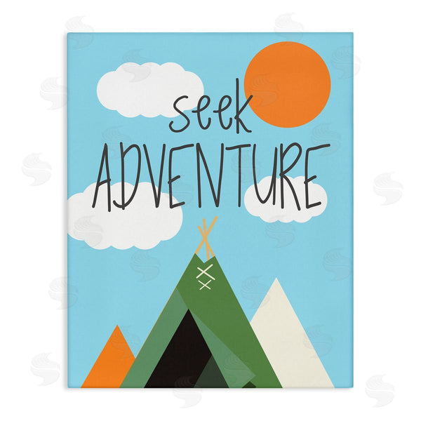 stupell industries SD Graphics Studio | Seek Adventure with Tent Wall Art