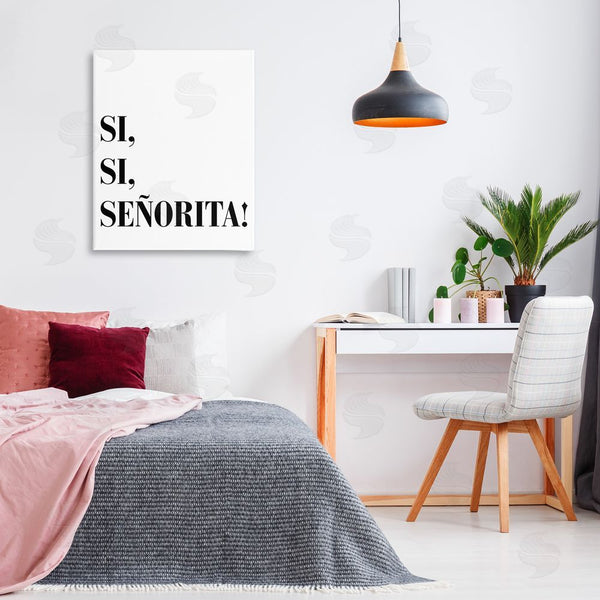Stupell Industries SD Graphics Studio | Sí Sí Señorita Wall Art