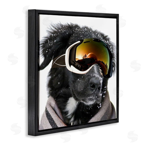 Stupell Industries Sd Graphics Studio | Snowboarder Dog With Goggles