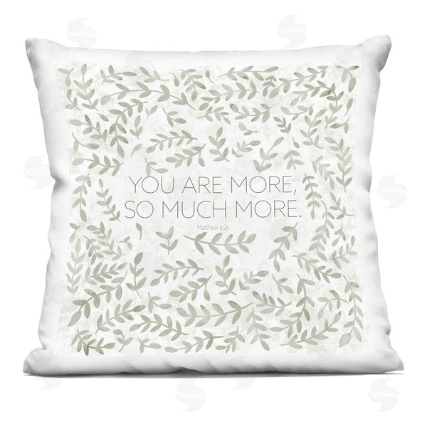 stupell industries SD Graphics Studio | So Much More Proverb Throw Pillow