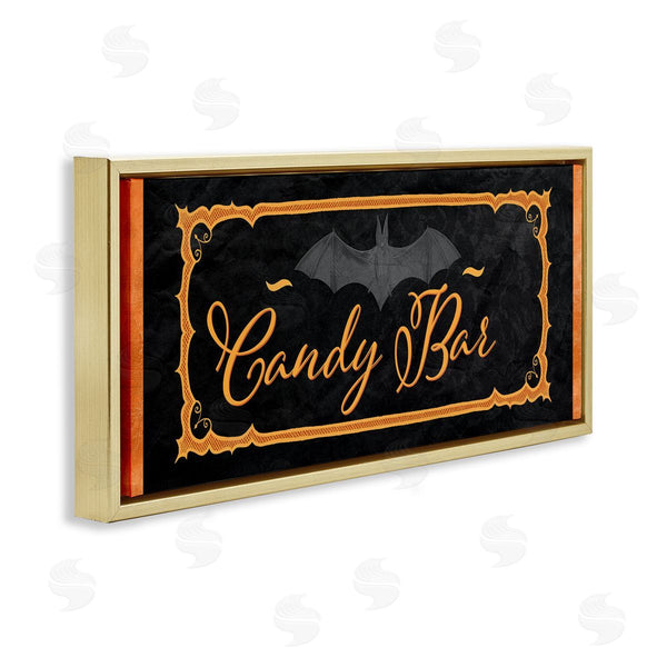 Stupell Industries SD Graphics Studio | Spooky Candy Bar Sign Wall Art