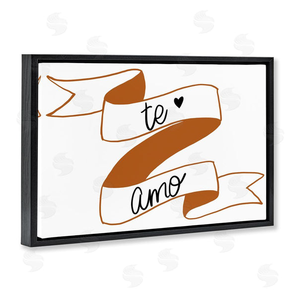 Stupell Industries SD Graphics Studio | Te Amo Con Cinta Wall Art