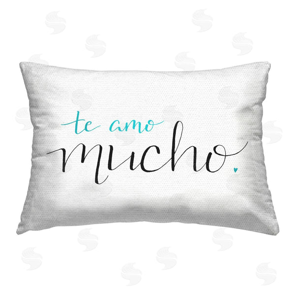 Stupell Industries SD Graphics Studio | Te Amo Mucho Throw Pillow