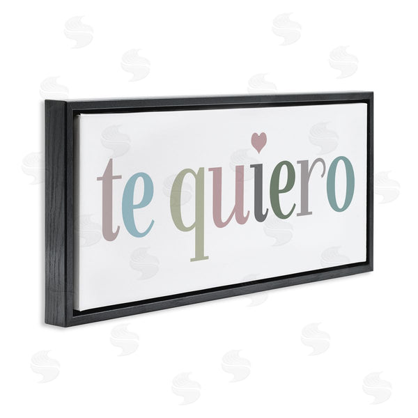 Stupell Industries SD Graphics Studio | Te Quiero Romantic Spanish Wall Art