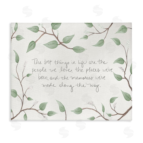 stupell industries SD Graphics Studio | The Best Things In Life Wall Art