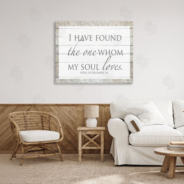 Stupell Industries SD Graphics Studio | The One Whom My Soul Loves Wall Art