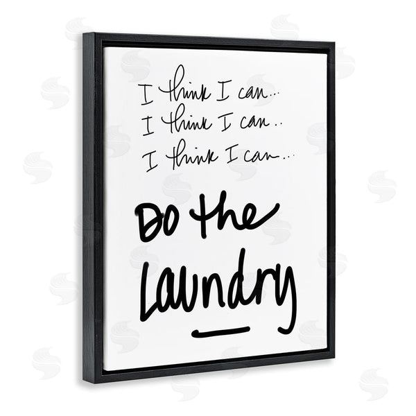 Stupell Industries SD Graphics Studio | Think I Can Do Laundry Wall Art