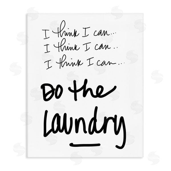 stupell industries SD Graphics Studio | Think I Can Do Laundry Wall Art