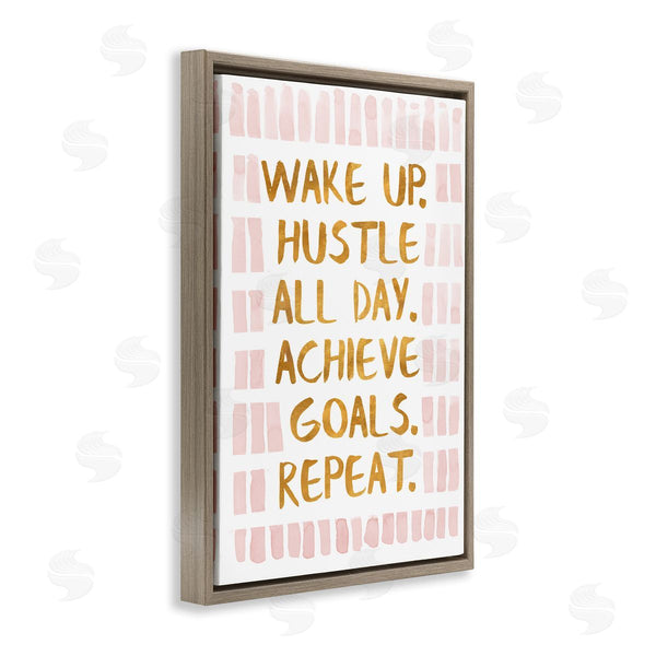 Stupell Industries Sd Graphics Studio | Wake Up And Hustle