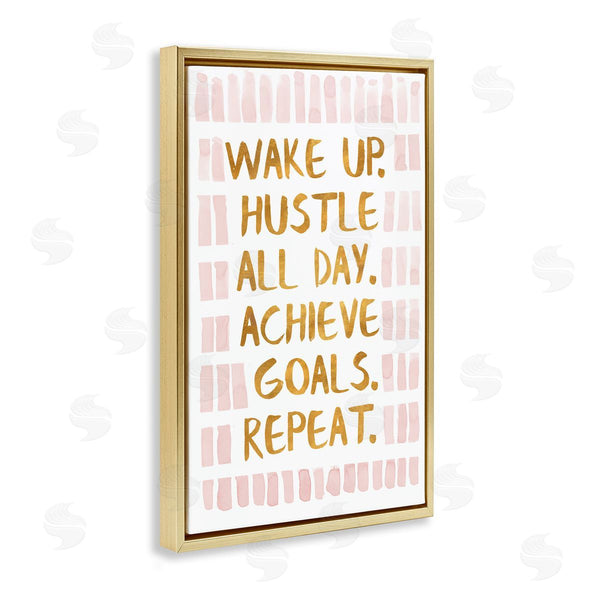Stupell Industries Sd Graphics Studio | Wake Up And Hustle