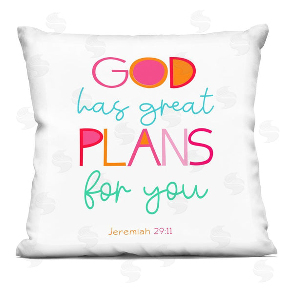 stupell industries SD Graphics Studio | Whimsical God's Plans For You Throw Pillow