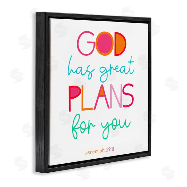 Stupell Industries SD Graphics Studio | Whimsical God's Plans For You Wall Art