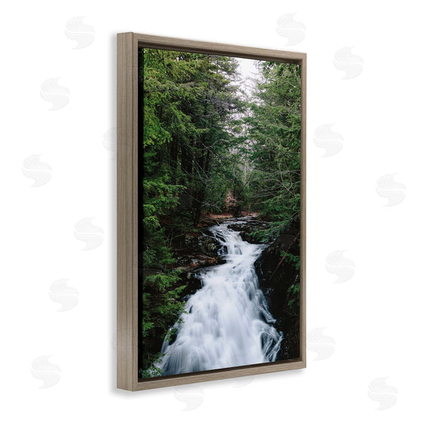 Stupell Industries Sean Greenough | Endless Cascade Waterfall