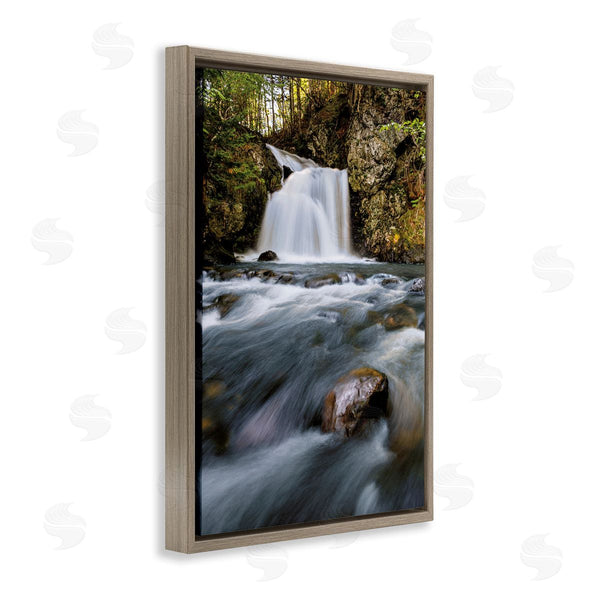Stupell Industries Sean Greenough | Fresh Fall Water Cascading