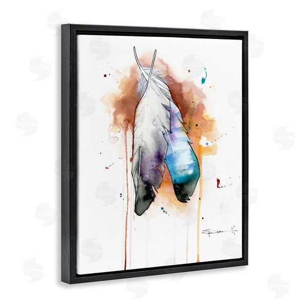 Stupell Industries Sean Parnell | Bird Feathers Abstract