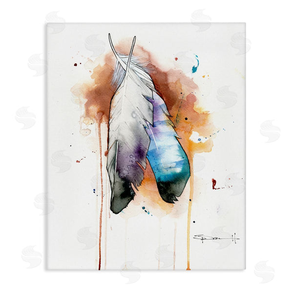 stupell industries Sean Parnell | Bird Feathers Abstract